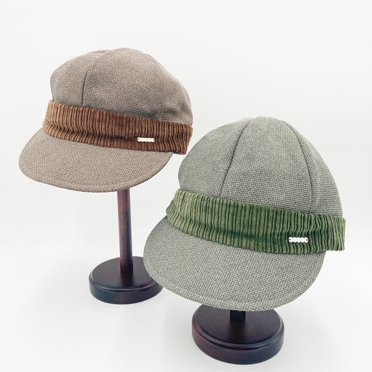 Orangette Parfait/切替キャスケット/20-22204