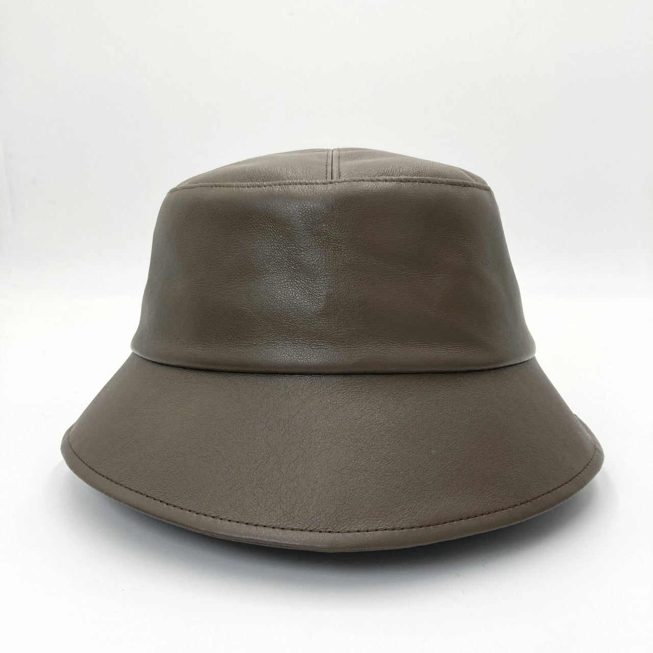 millina/Fake leather new hat/35-25204