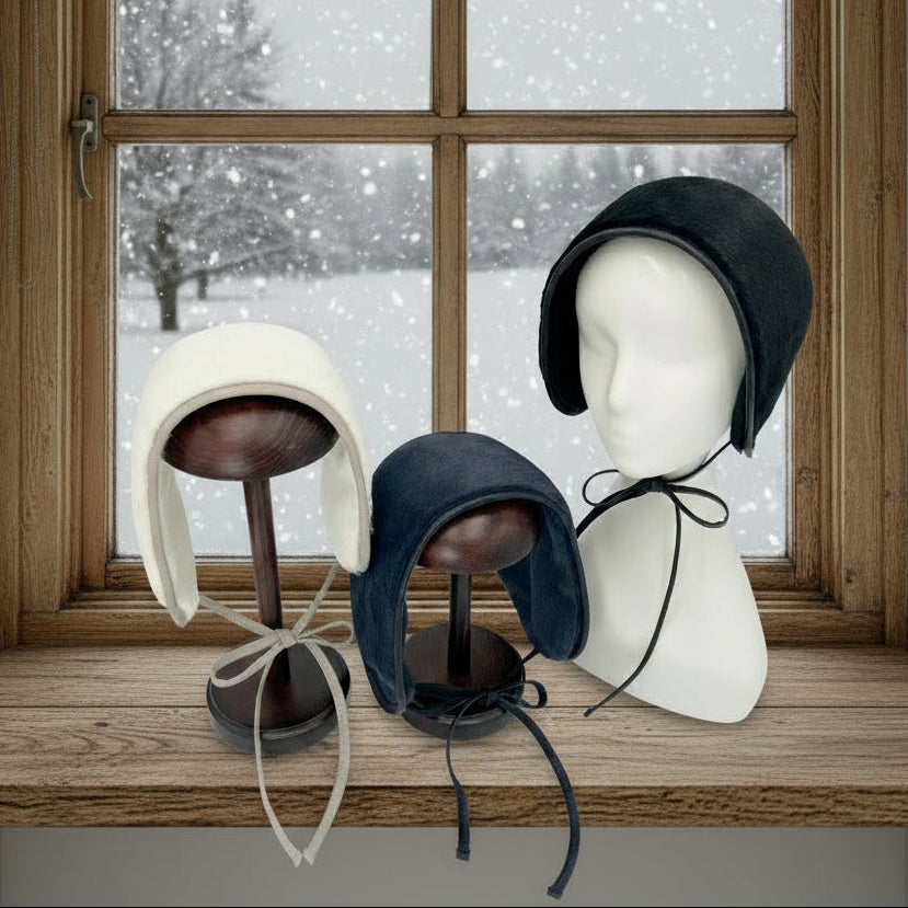 millina/Fake fur big ear muffs/35-25213