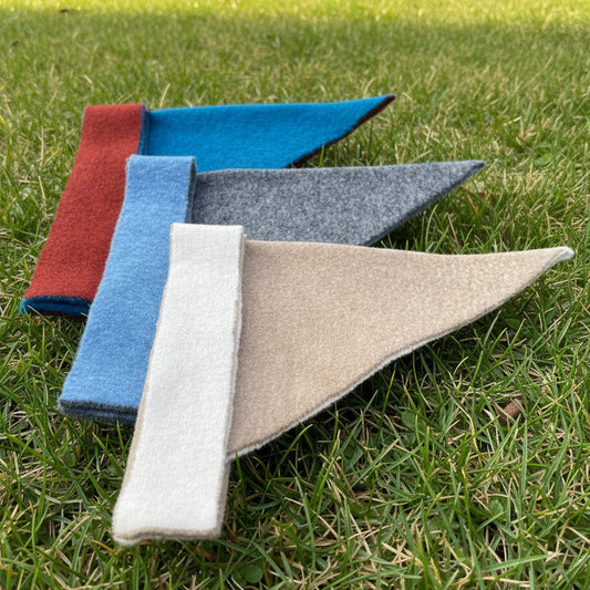 RELICAKE/リバーシブルバイカラーバブーシュカ/43-25205