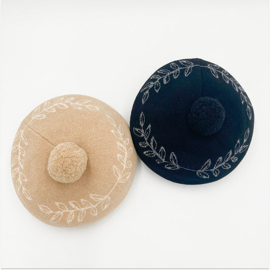 Haihai/リーフ柄ポンポンベレー/BER-031