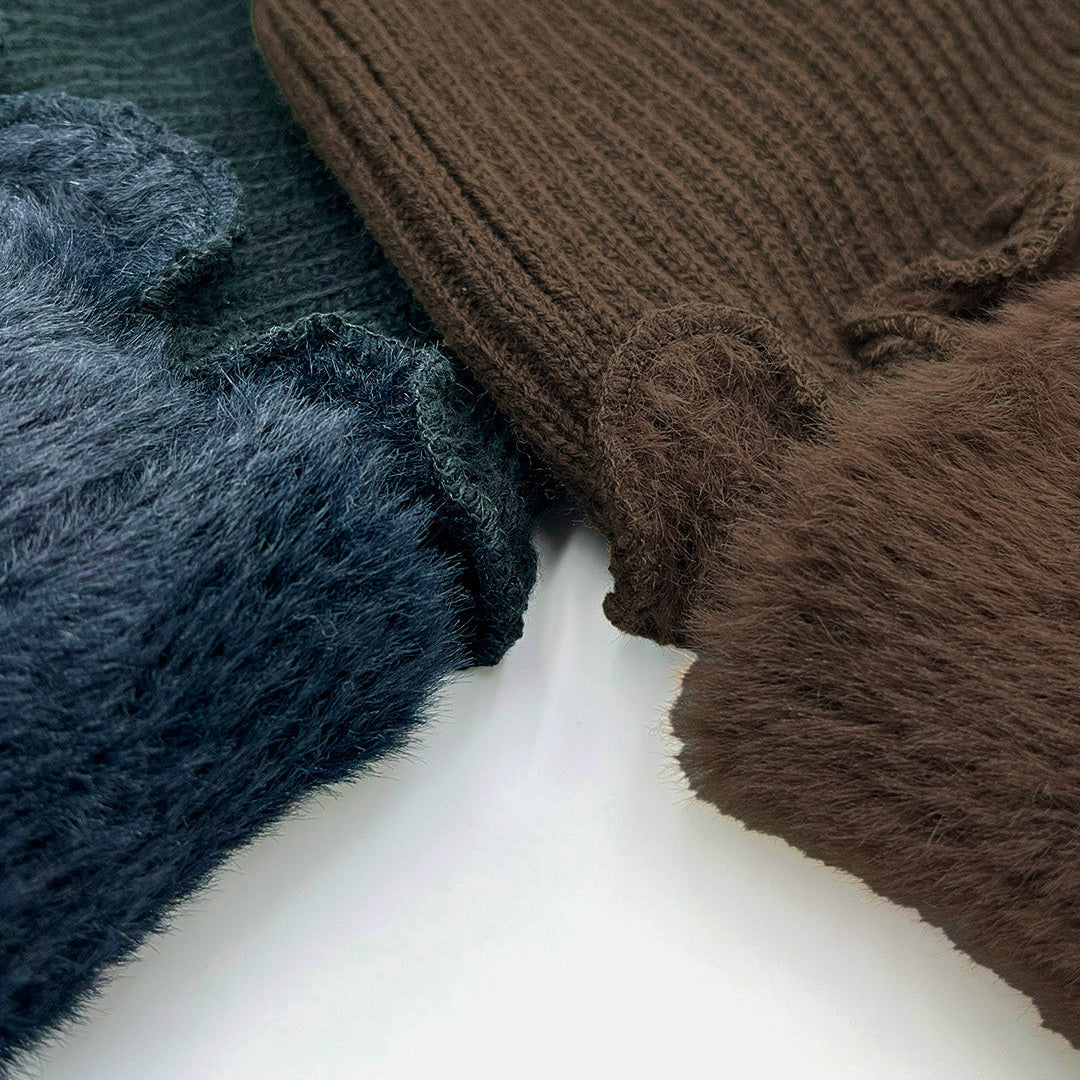 Ringoo/腰ファーニット/14-24217