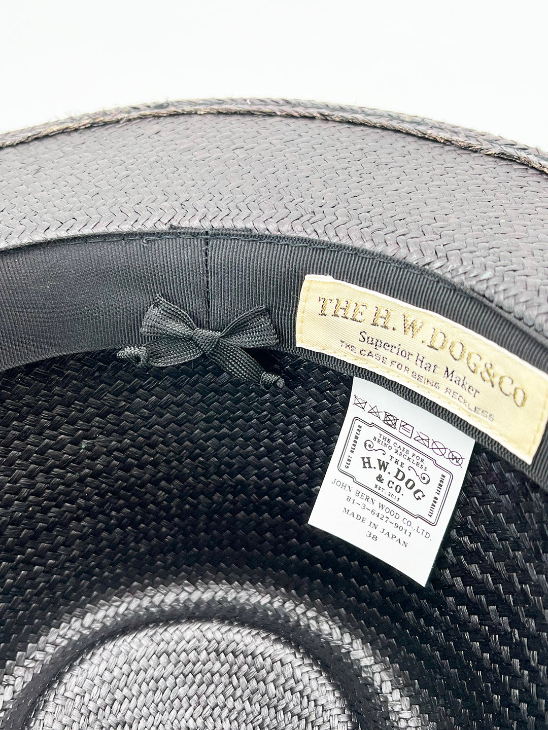 THE H.W.DOG&CO./ N-PANAMA HAT SHORT/D-00677