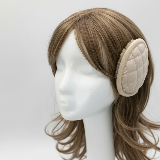 ZUKIN/キルトステッチイヤーマフ/11-24234