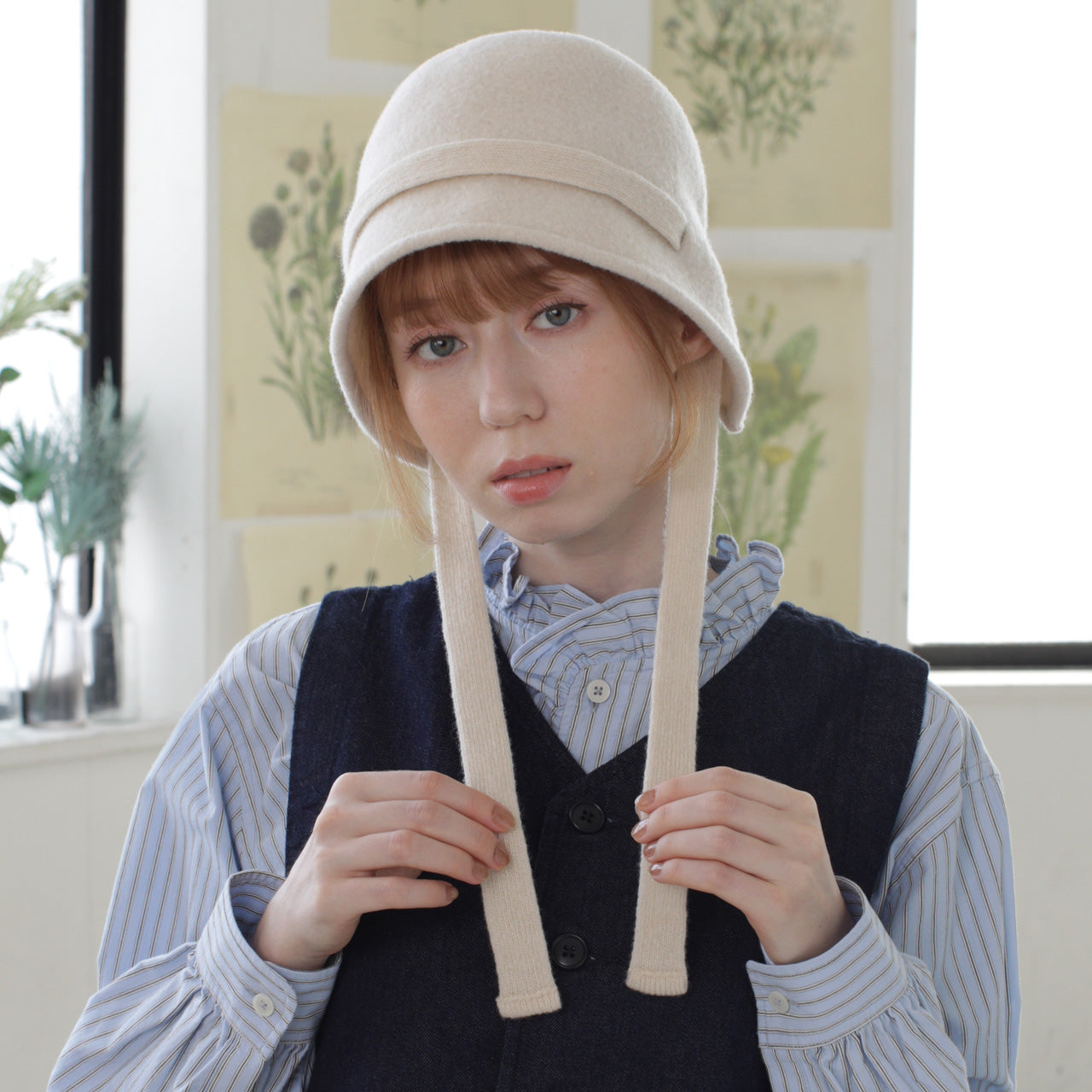 GRANDMA MAMA DAUGHTER/ボンネット風バスク/29-24207