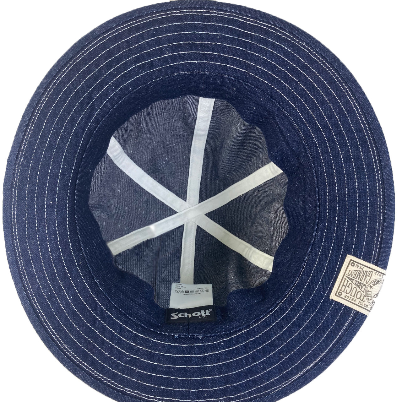 Schott/DENIM METRO HAT/SC064