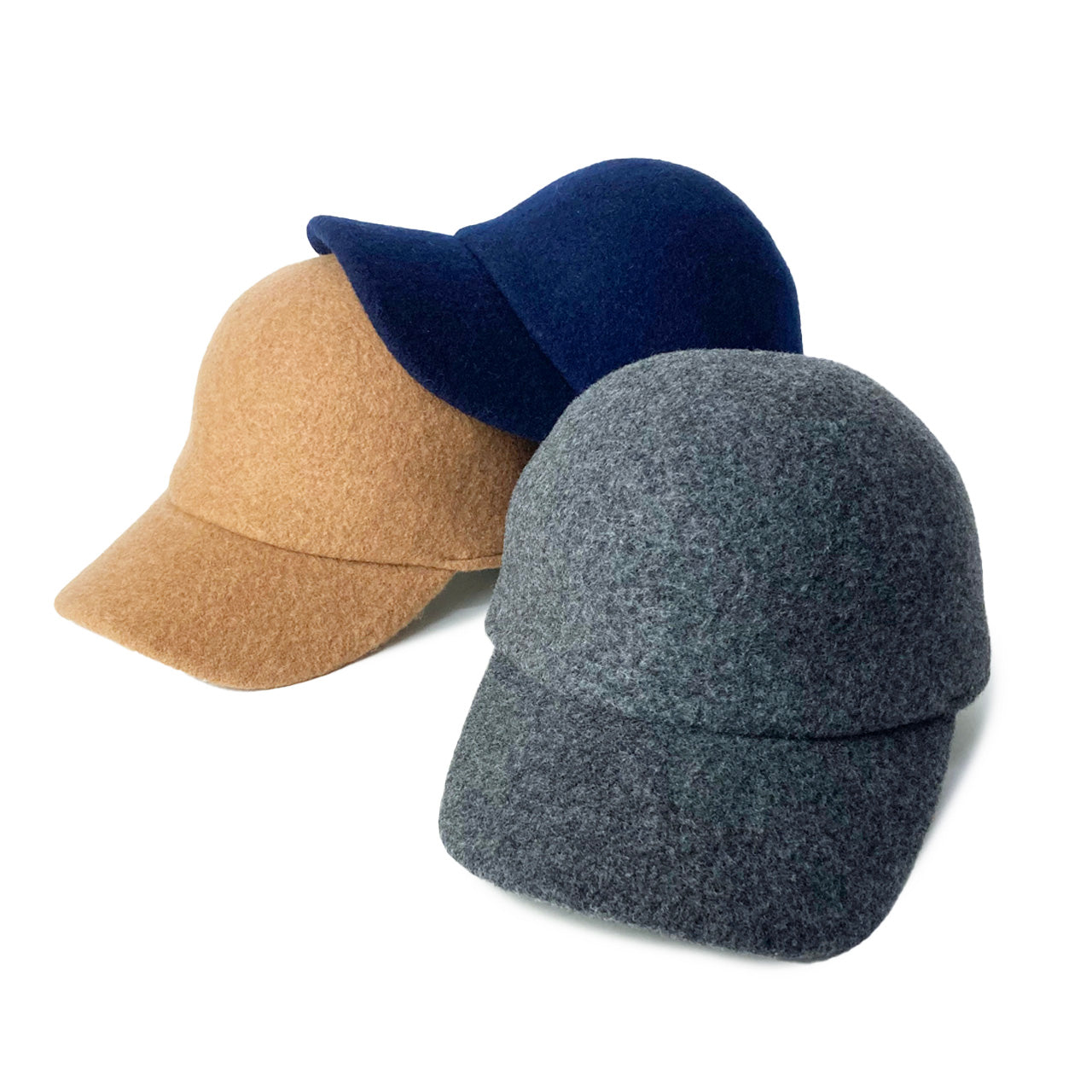 GRANDMA MAMA DAUGHTER/WOOL100%シンプルキャップ/29-23205