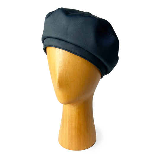 millina/レザー調ベレー/35-23210