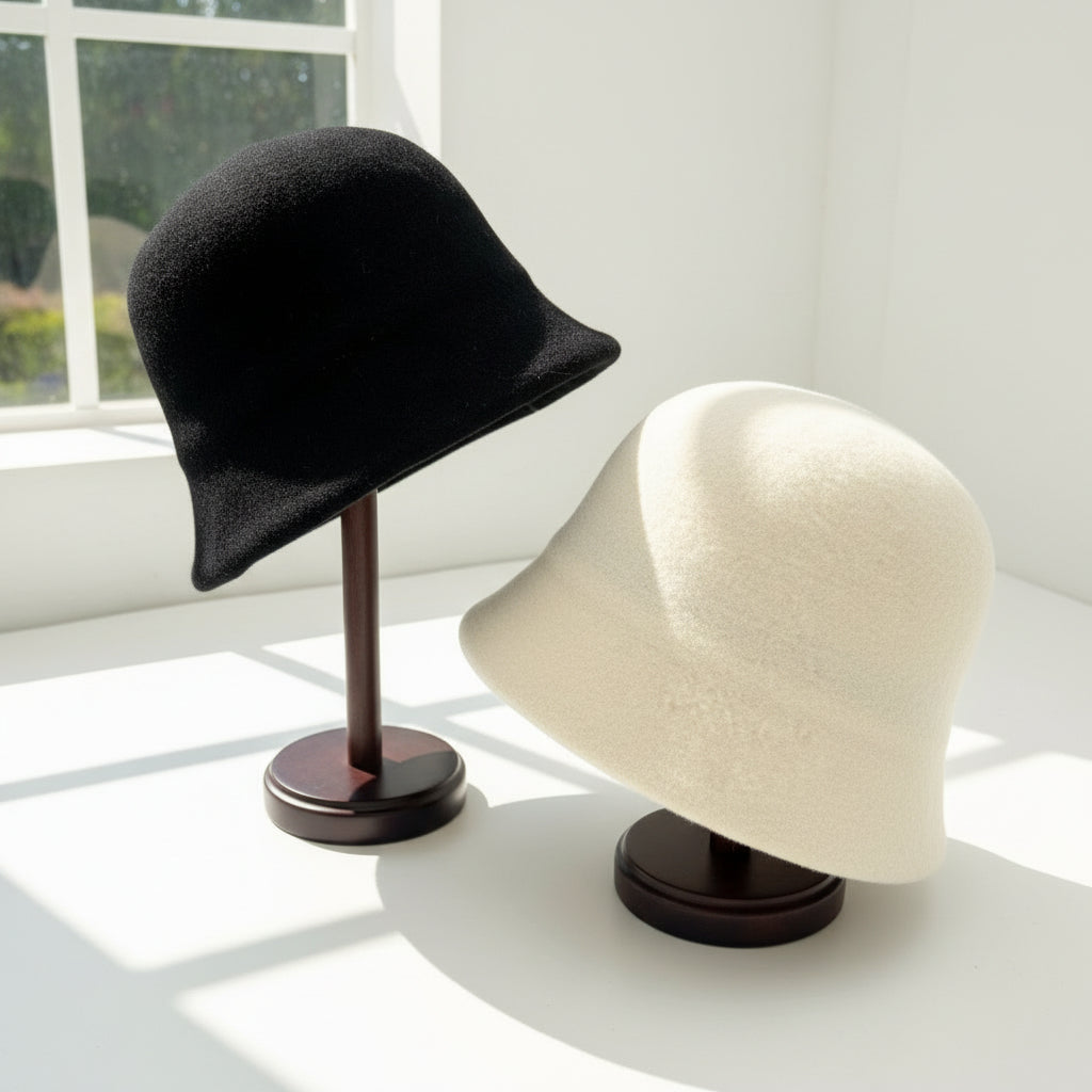 ZUKIN/ウールバケットハット/11-24222