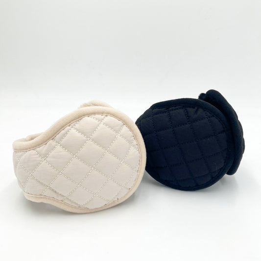 ZUKIN/キルトステッチイヤーマフ/11-24234