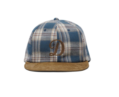 THE H.W.DOG&CO./PLAID TWO TONE CAP /D-01147