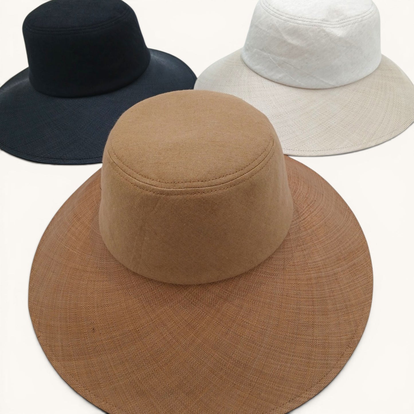 millina/Buntal x Linen Washi Hat/35-26113