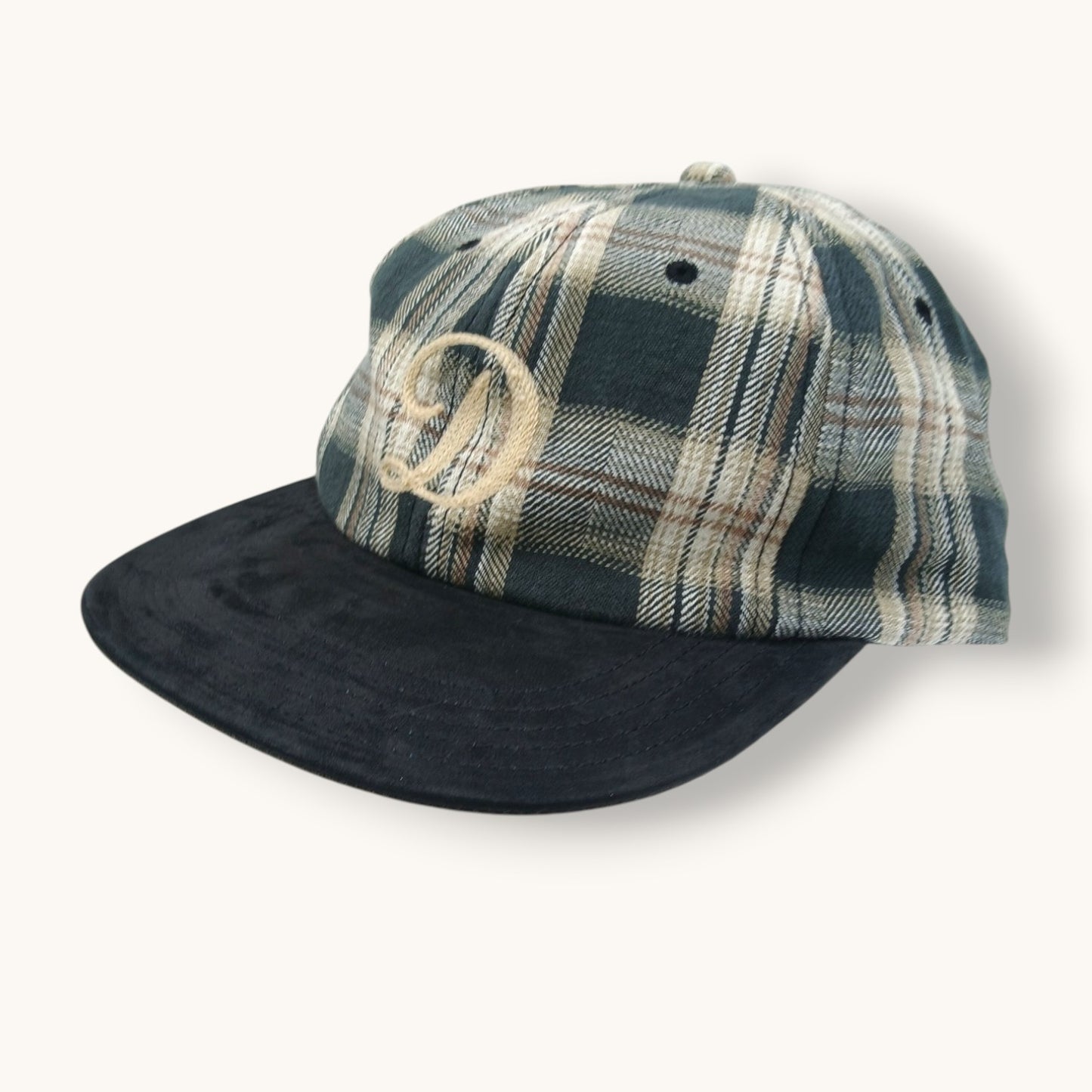 THE H.W.DOG&CO./PLAID TWO TONE CAP /D-01147