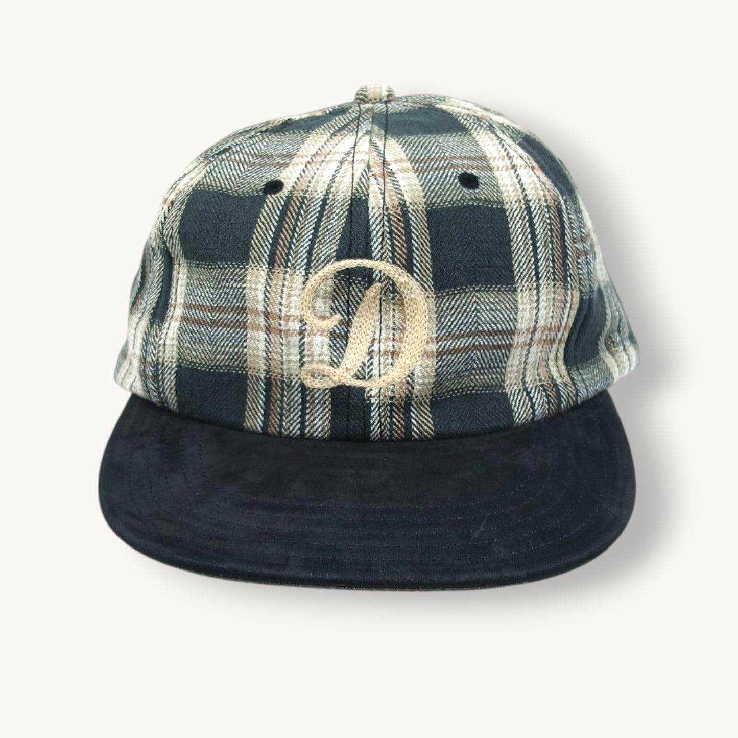 THE H.W.DOG&CO./PLAID TWO TONE CAP /D-01147