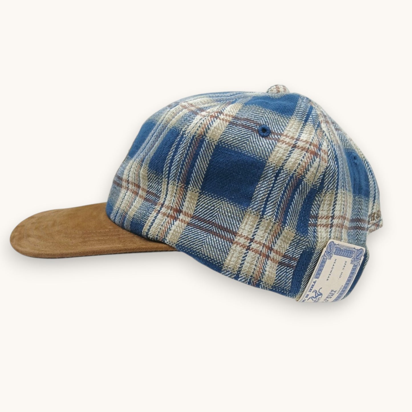 THE H.W.DOG&CO./PLAID TWO TONE CAP /D-01147
