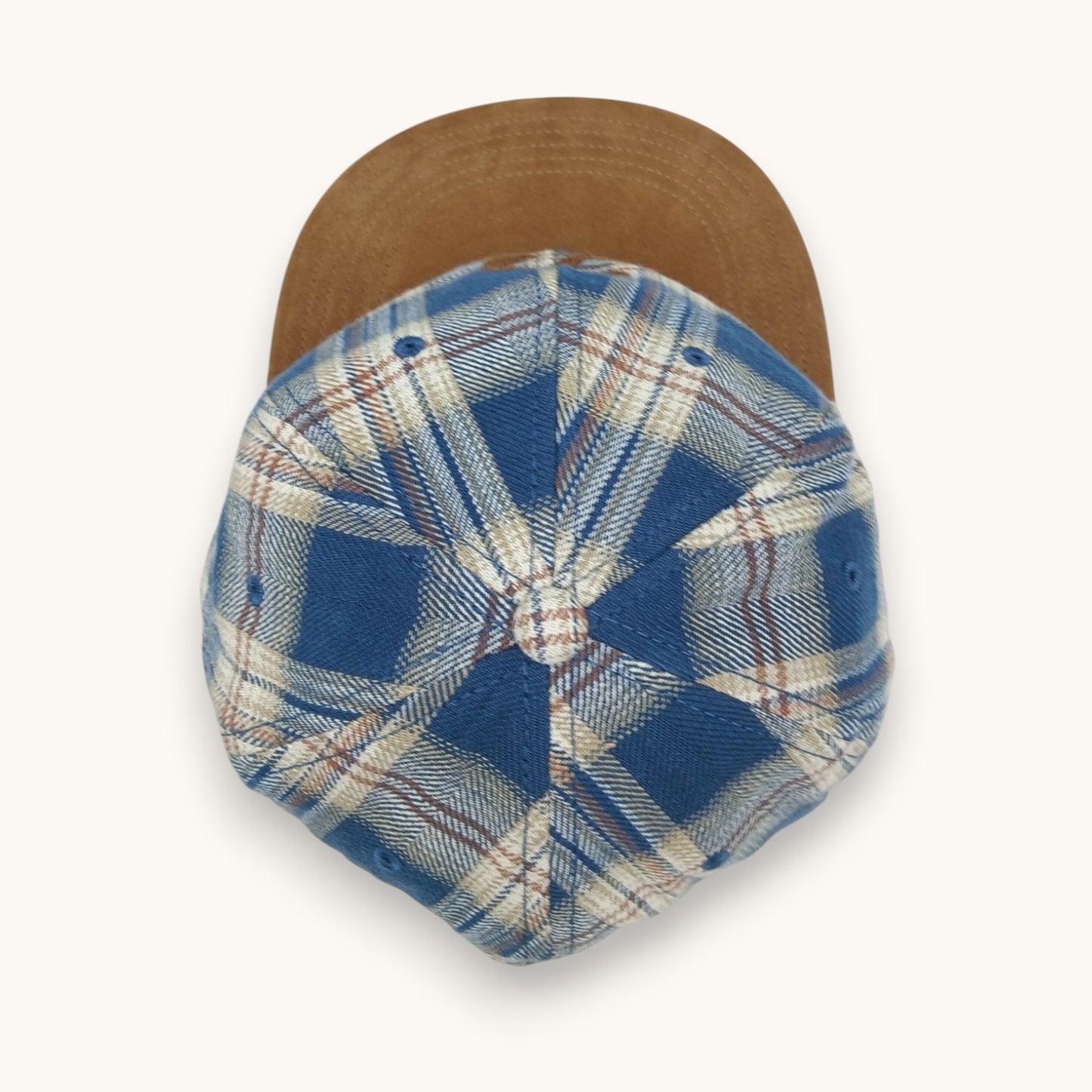 THE H.W.DOG&CO./PLAID TWO TONE CAP /D-01147