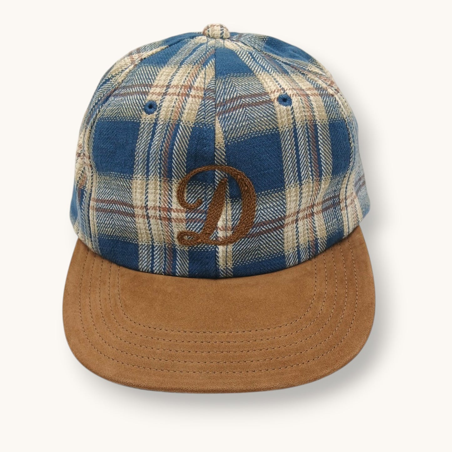 THE H.W.DOG&CO./PLAID TWO TONE CAP /D-01147
