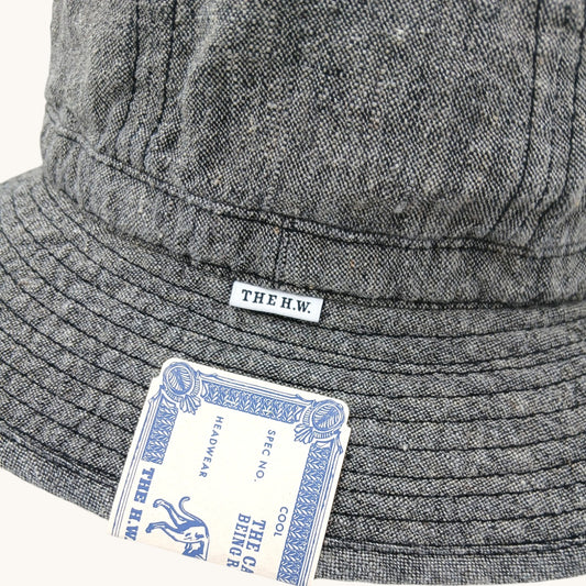 THE H.W.DOG&CO./LINEN FATIGUE HAT /D-01139