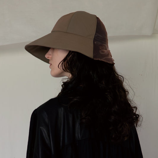 millina/Back organza  switch hat/35-26104