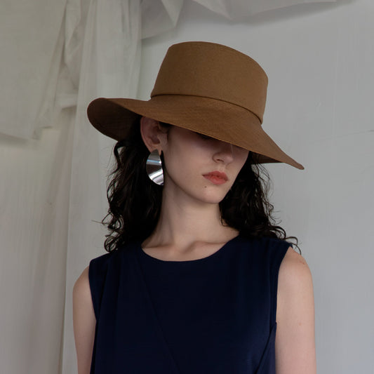 millina/Buntal x Linen Washi Hat/35-26113