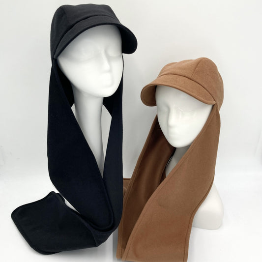 millina/Cotton silk muffler cap/35-25202