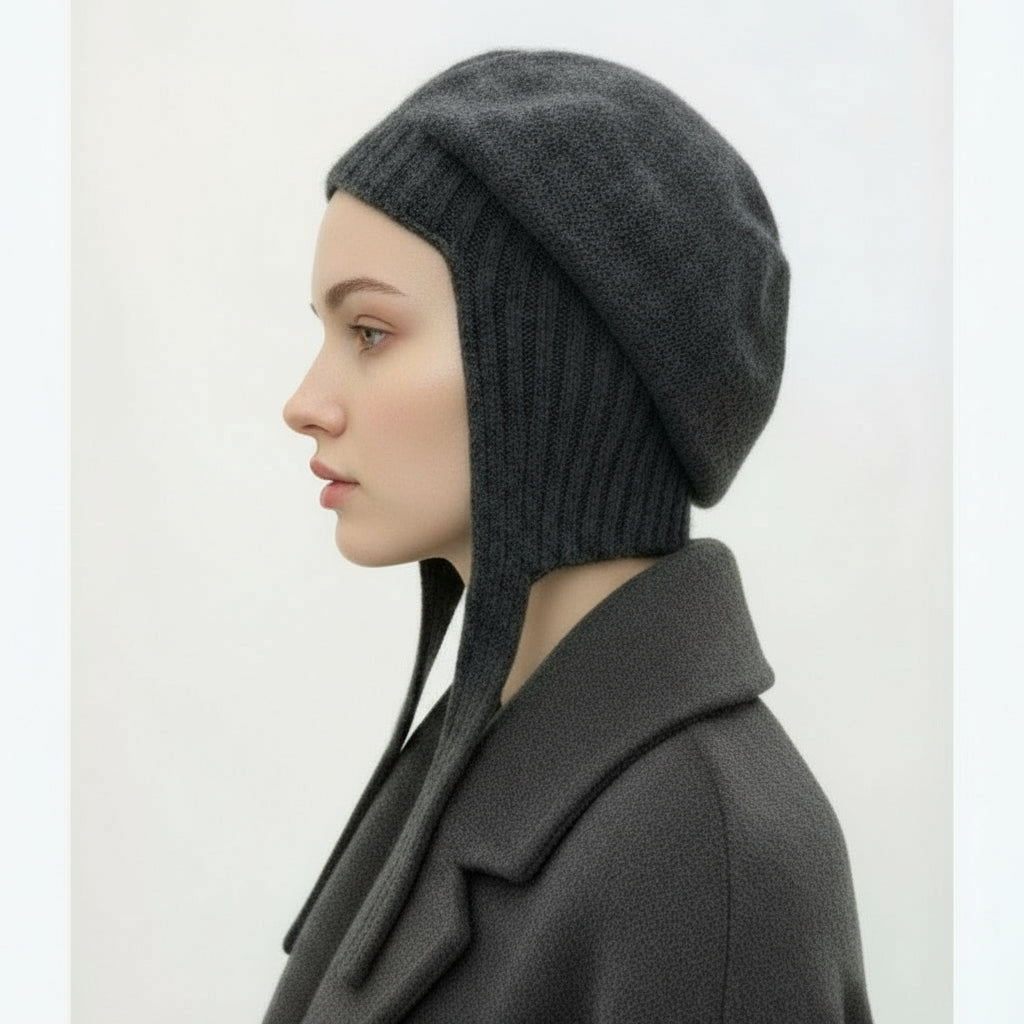 millina/Arrangement beret winter knit/35-25211