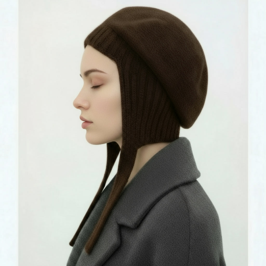 millina/Arrangement beret winter knit/35-25211