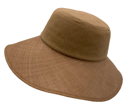 millina/Buntal x Linen Washi Hat/35-26113