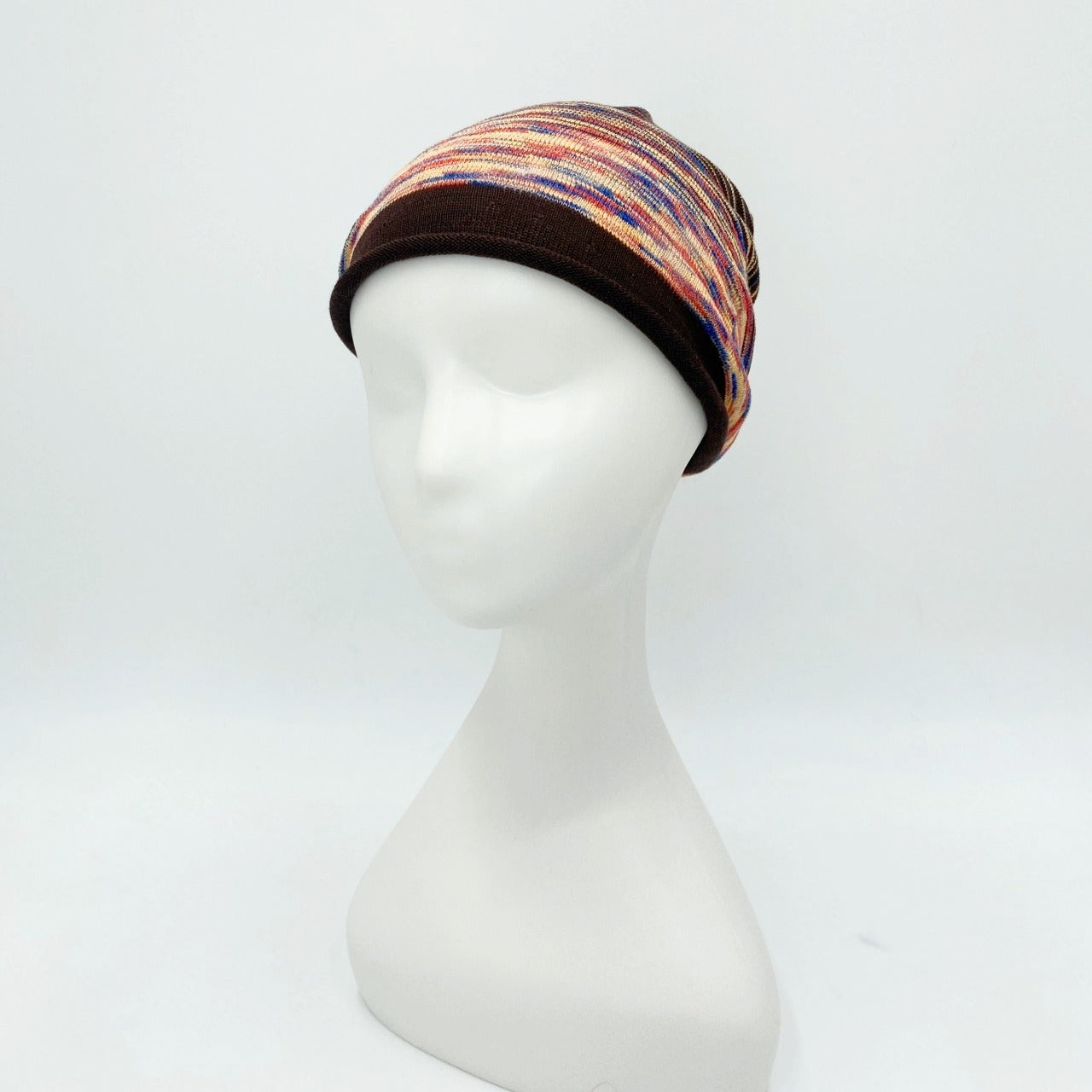 おうち帽子/シルク混グラデーションワッチ/65-1600