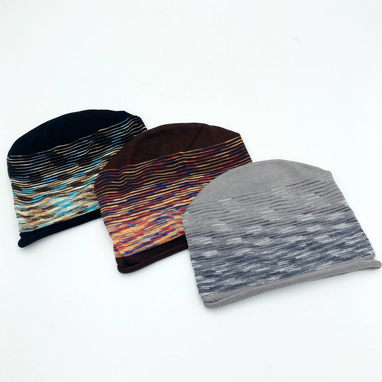 おうち帽子/シルク混グラデーションワッチ/65-1600