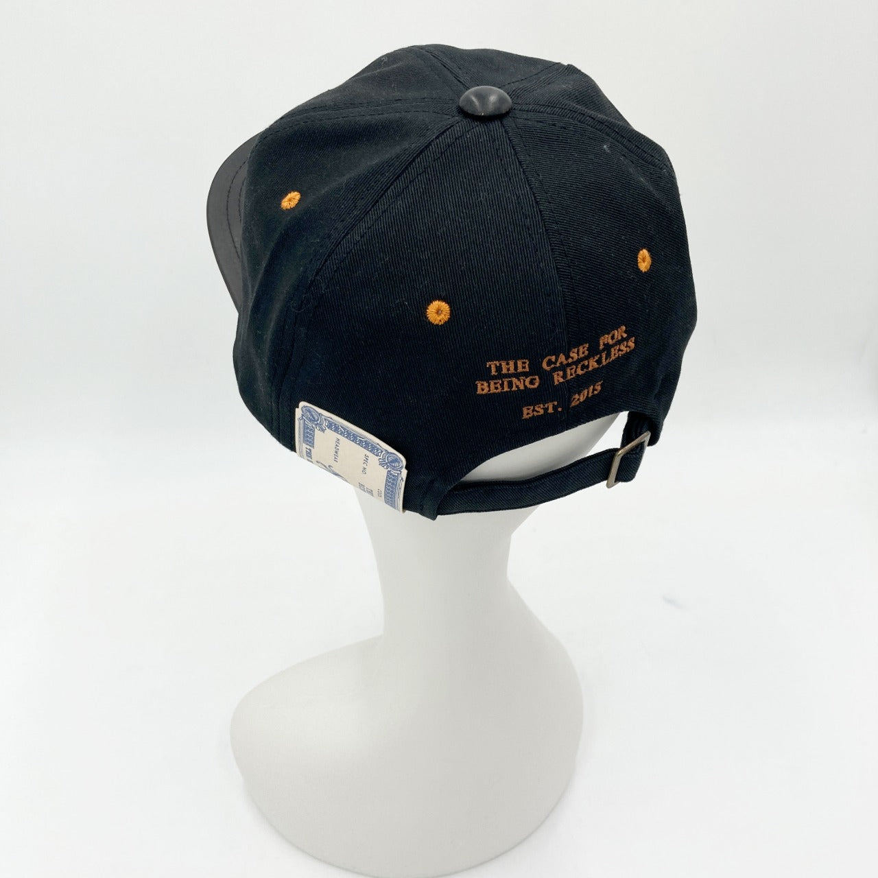 THE H.W.DOG&CO./2TONE LEATHER COTTON CAP/D-00796