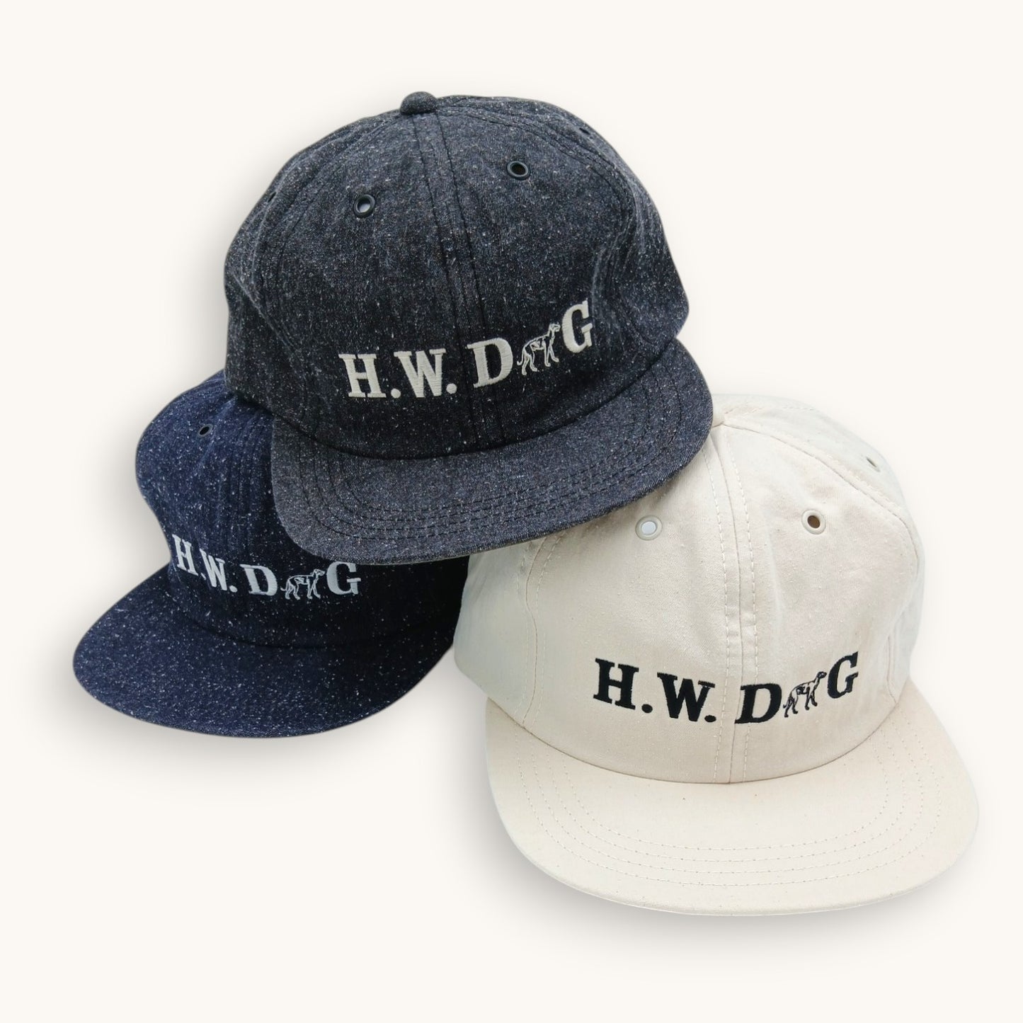 THE H.W.DOG&CO./ DENIM SKATE CAP /D-01140