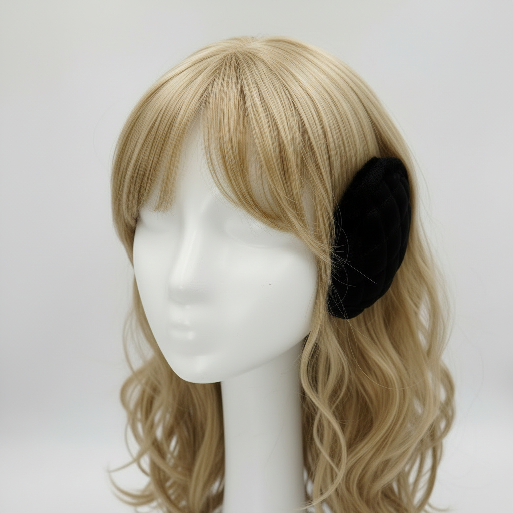 ZUKIN/キルトステッチイヤーマフ/11-24234