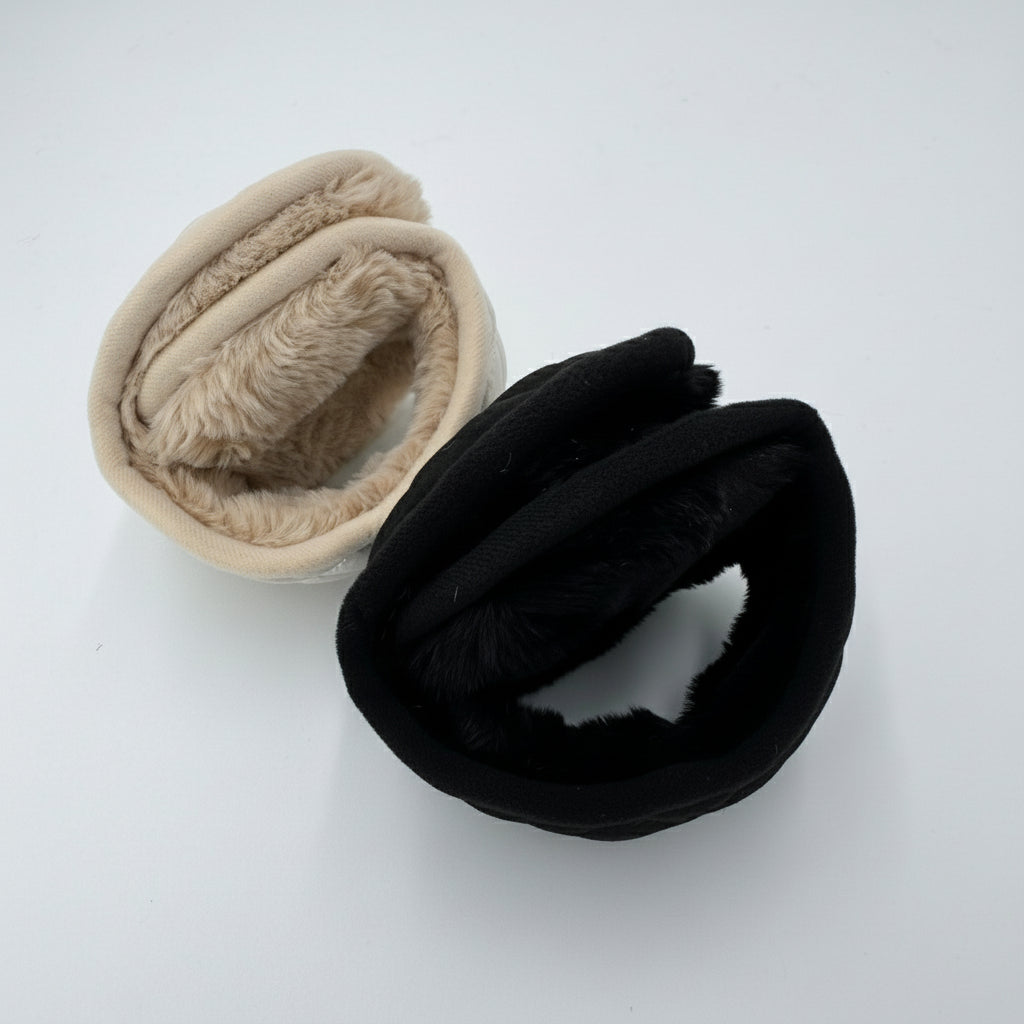 ZUKIN/キルトステッチイヤーマフ/11-24234