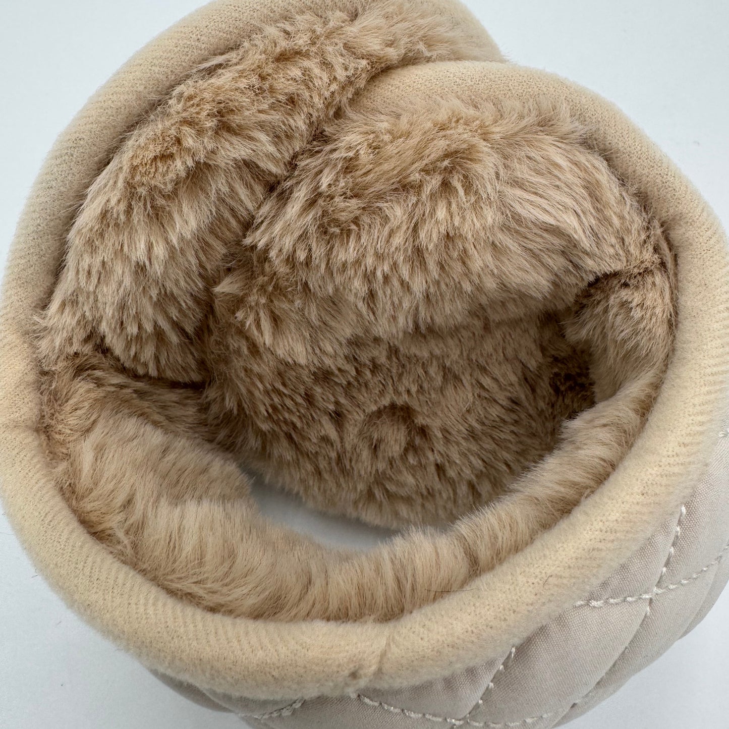 ZUKIN/キルトステッチイヤーマフ/11-24234