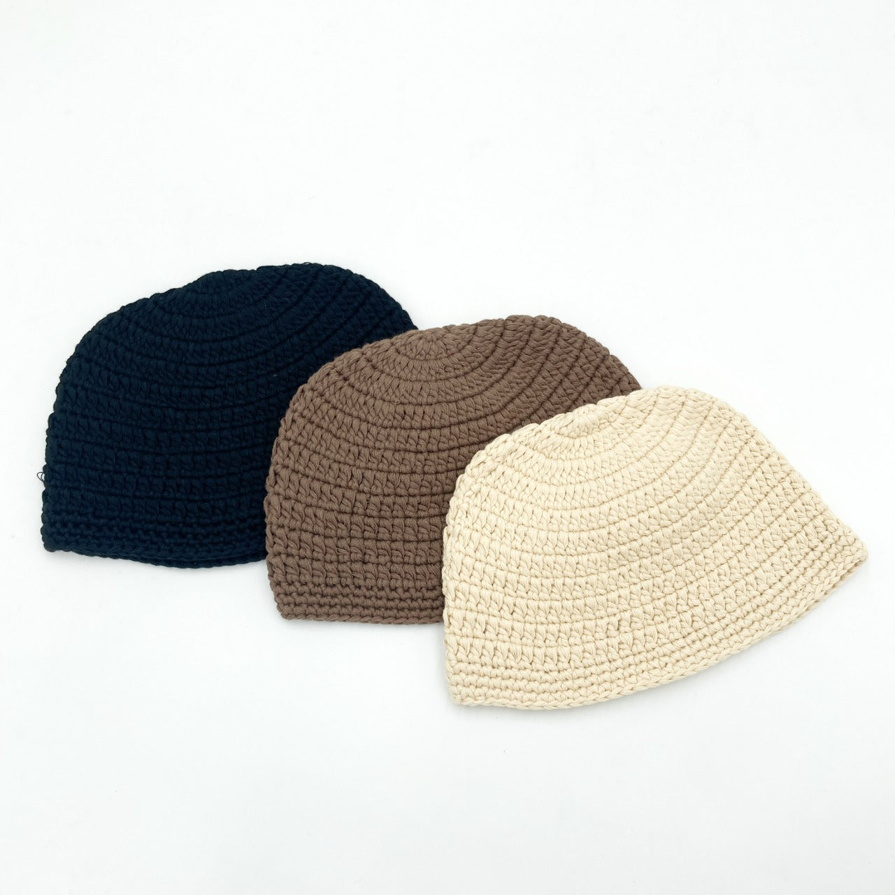 おうち帽子/コットンニットワッチ/Ｍ1081