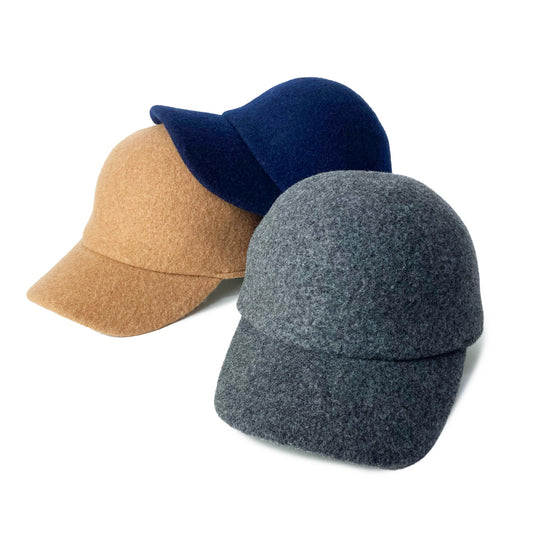 GRANDMA MAMA DAUGHTER/WOOL100％シンプルキャップ/29-23205