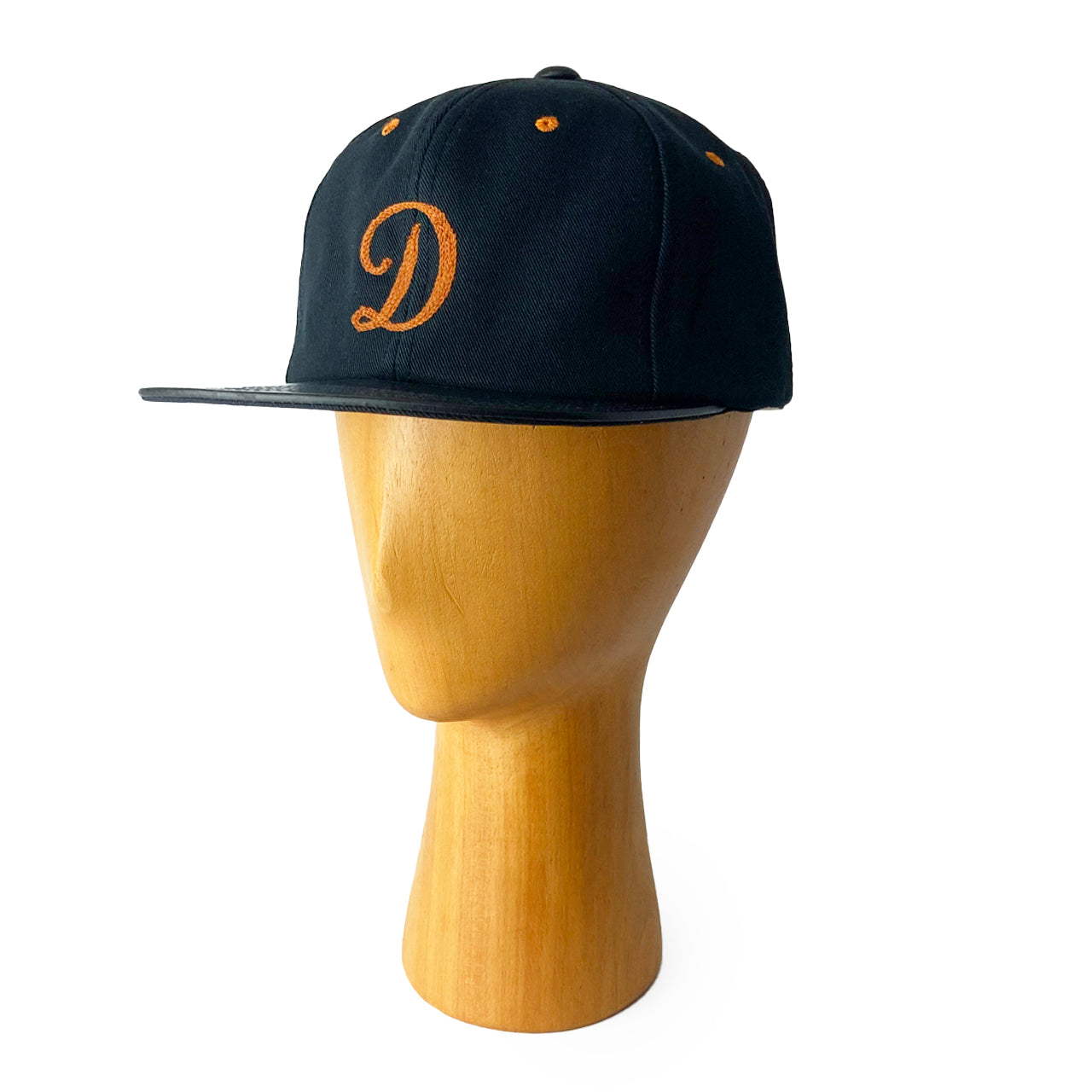 THE H.W.DOG&CO./2TONE LEATHER COTTON CAP/D-00796