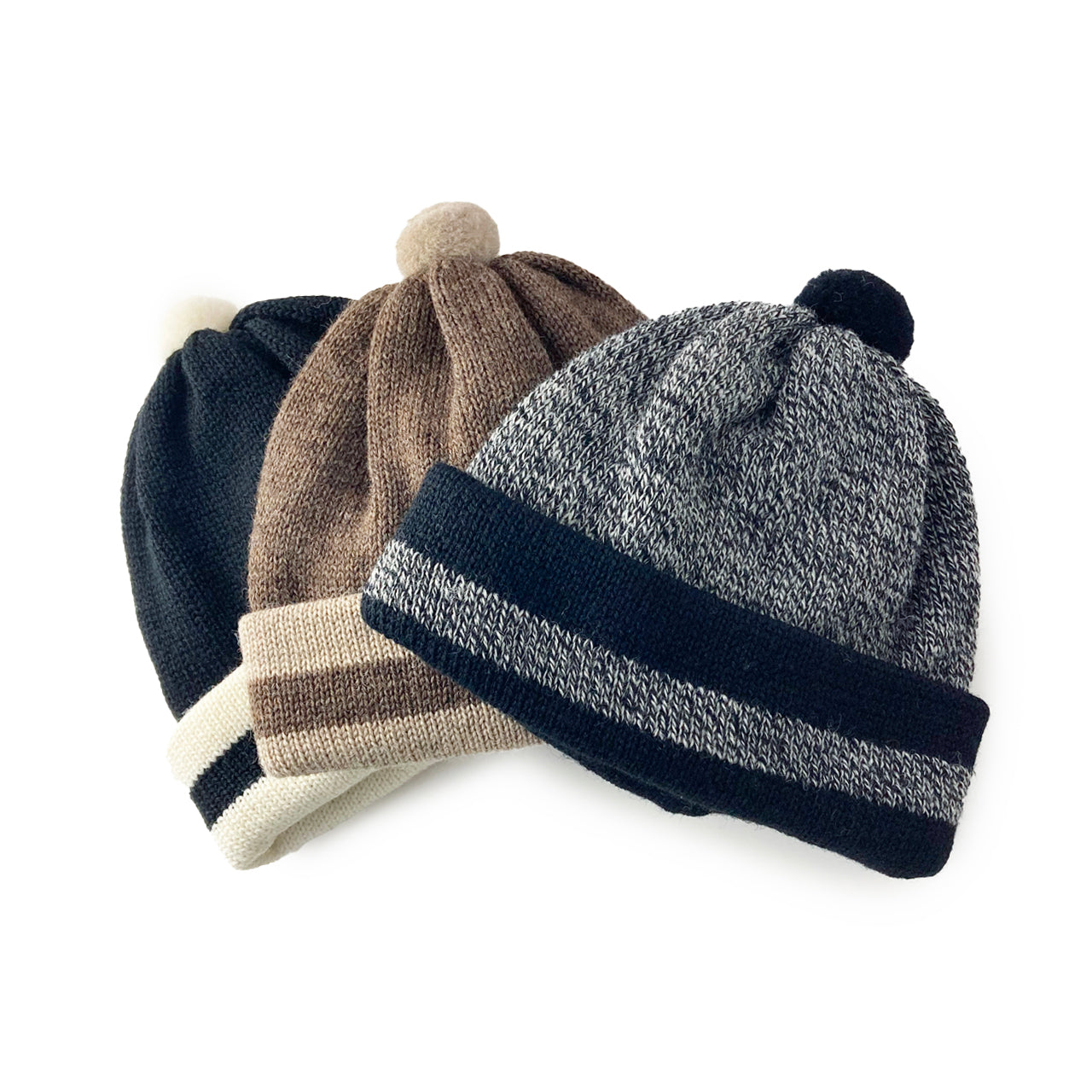 THE H.W.DOG&CO./LINE BEANIE/D-00814