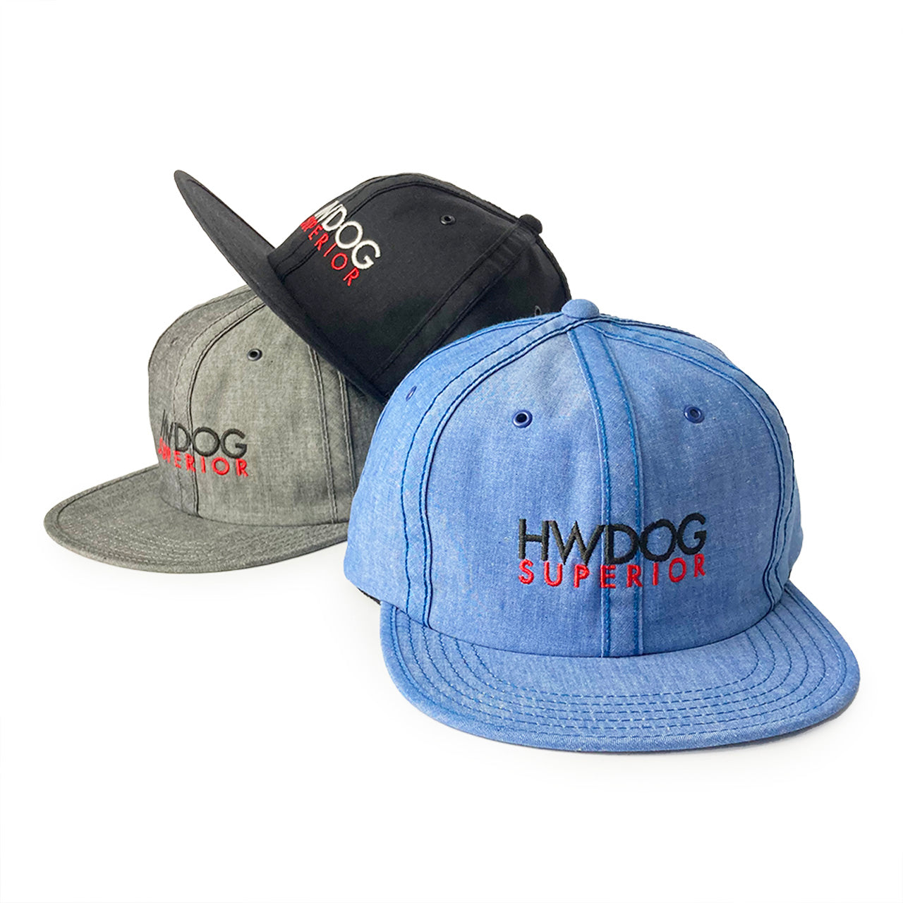 THE H.W.DOG&CO./CHAMBRAY INSIDE OUT CAP/D-00912