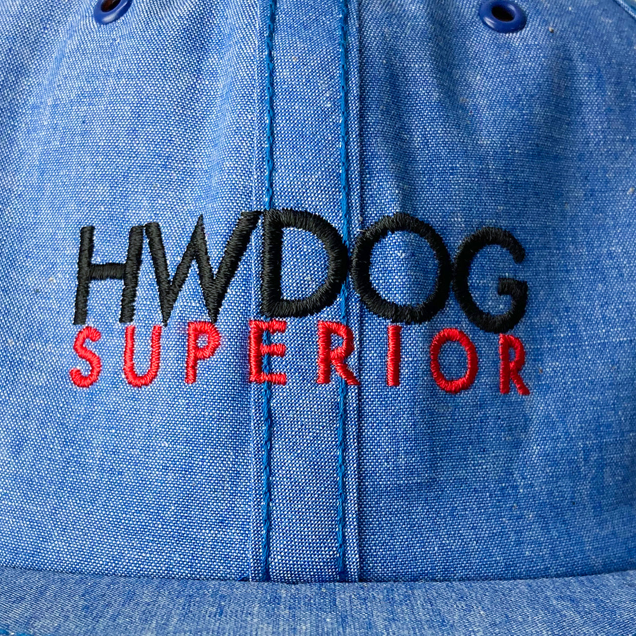 THE H.W.DOG&CO./CHAMBRAY INSIDE OUT CAP/D-00912