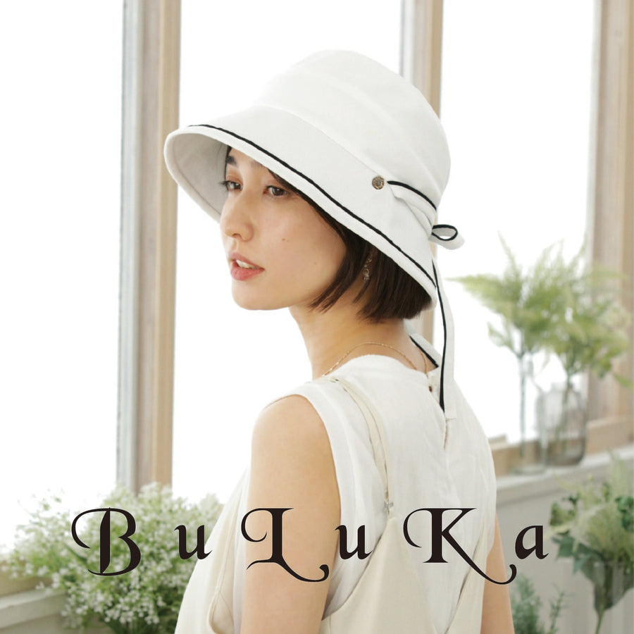 BuLuKa/バイカラーリボンクロッシェ/12-26103